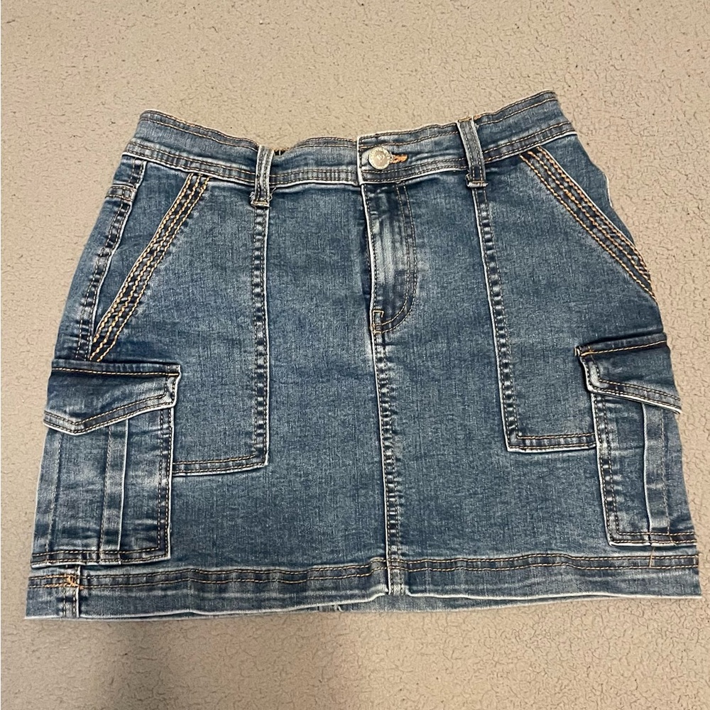 jean mini skirt, denim women #stylish #Y2K #new